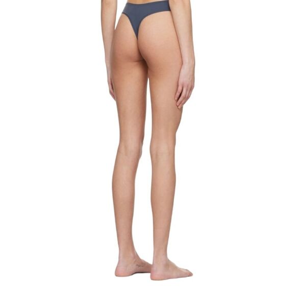 Skims NWT Plus Size Fits Everybody Soft Jersey Dipped Thong In Deep Royal sz 4X - Picture 2 of 9